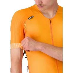 Castelli Unlimited Speedsuit Heren - vivid orange/hot sauce-black 863