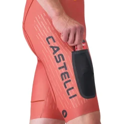 Castelli Unlimited Speedsuit Heren - vivid orange/hot sauce-black 863