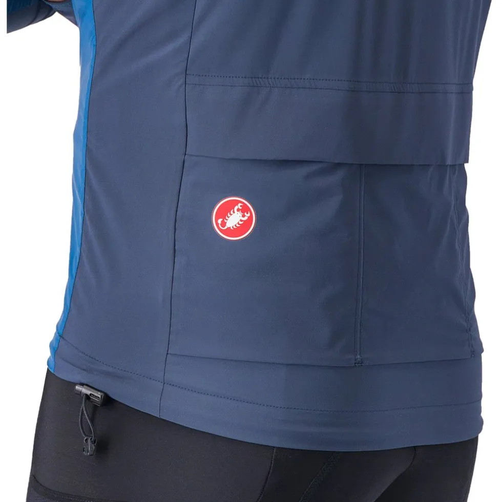Castelli Unltd Trail Jas Heren - berry blue/twilight blue 464
