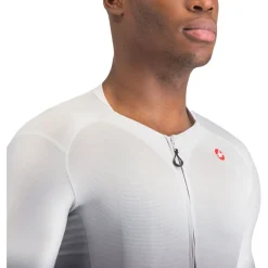 Castelli UPF Fietsshirt met Korte Mouwen Heren - silver grey 870