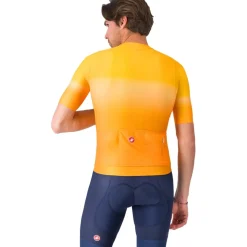 Castelli UPF Fietsshirt met Korte Mouwen Heren - vivid orange 863