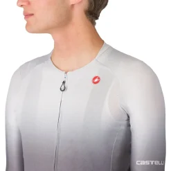Wielershirts < Castelli UPF Fiethirt et ange ouwen Heren - iver grey 870