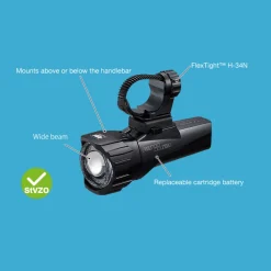 Cat Eye GVolt100 voorlamp - zwart