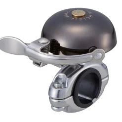Bellen < Cat Eye OH-2300B Hibiki Brass Bell fietsbel - Neo Black