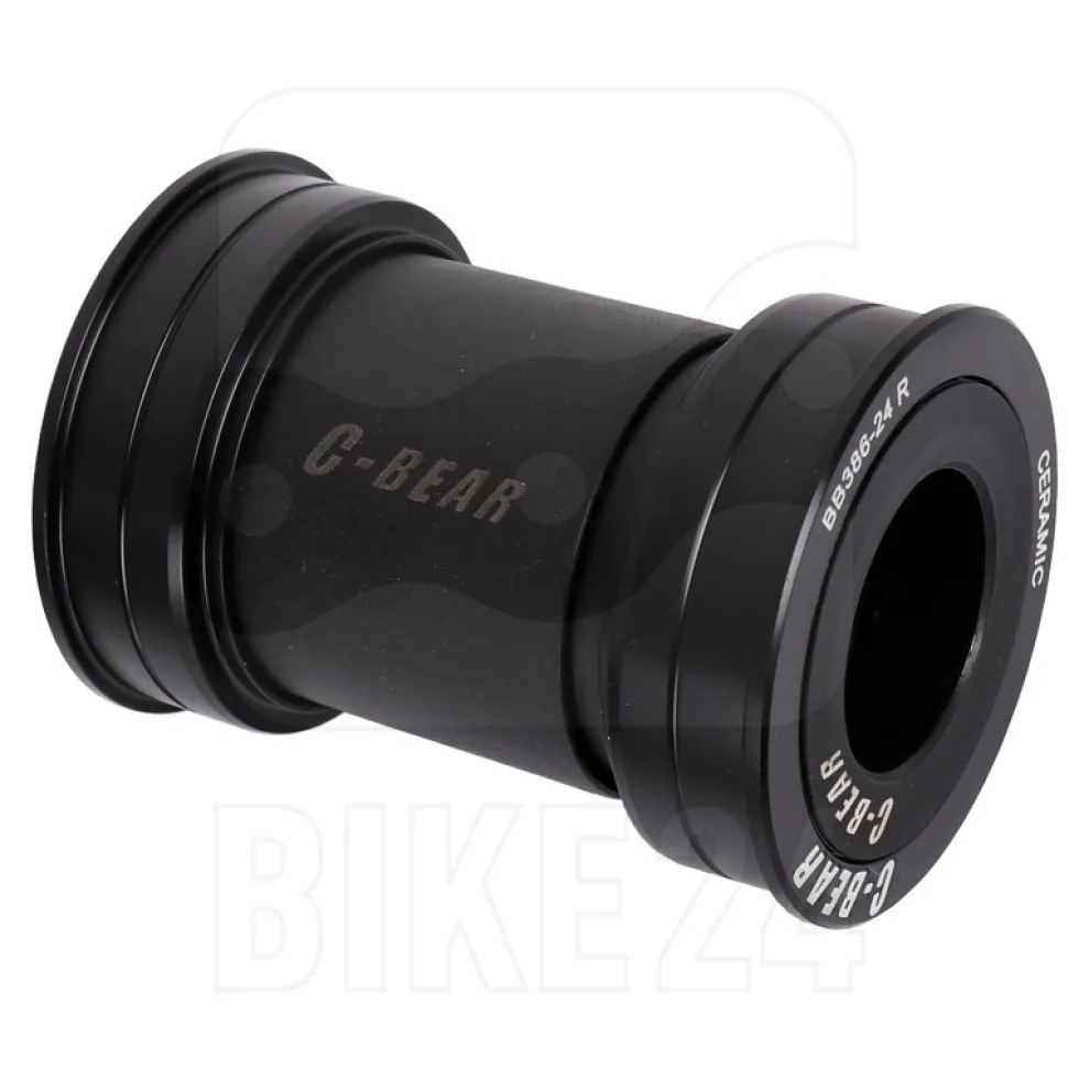 C-Bear Ceramic Bearings Bottom Bracket Pressfit BB386 - Shimano, FSA, Race Face, Rotor - Race - PF46-86.5-24