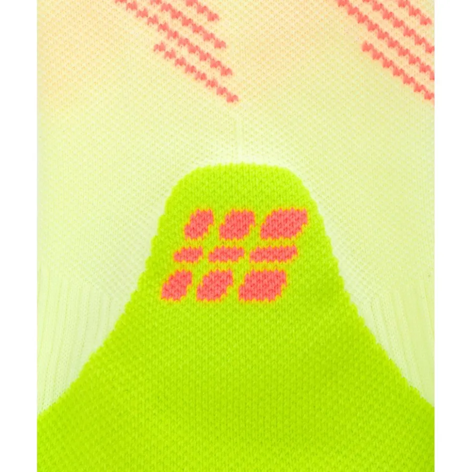 Sokken < CEP Core Run Edt. Elliptic Tall Compressiesokken Heren - lime/neon coral