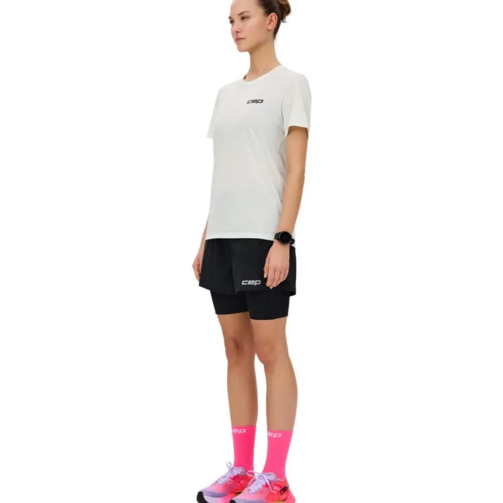 CEP Core Run 2in1 Shorts Dames - zwart