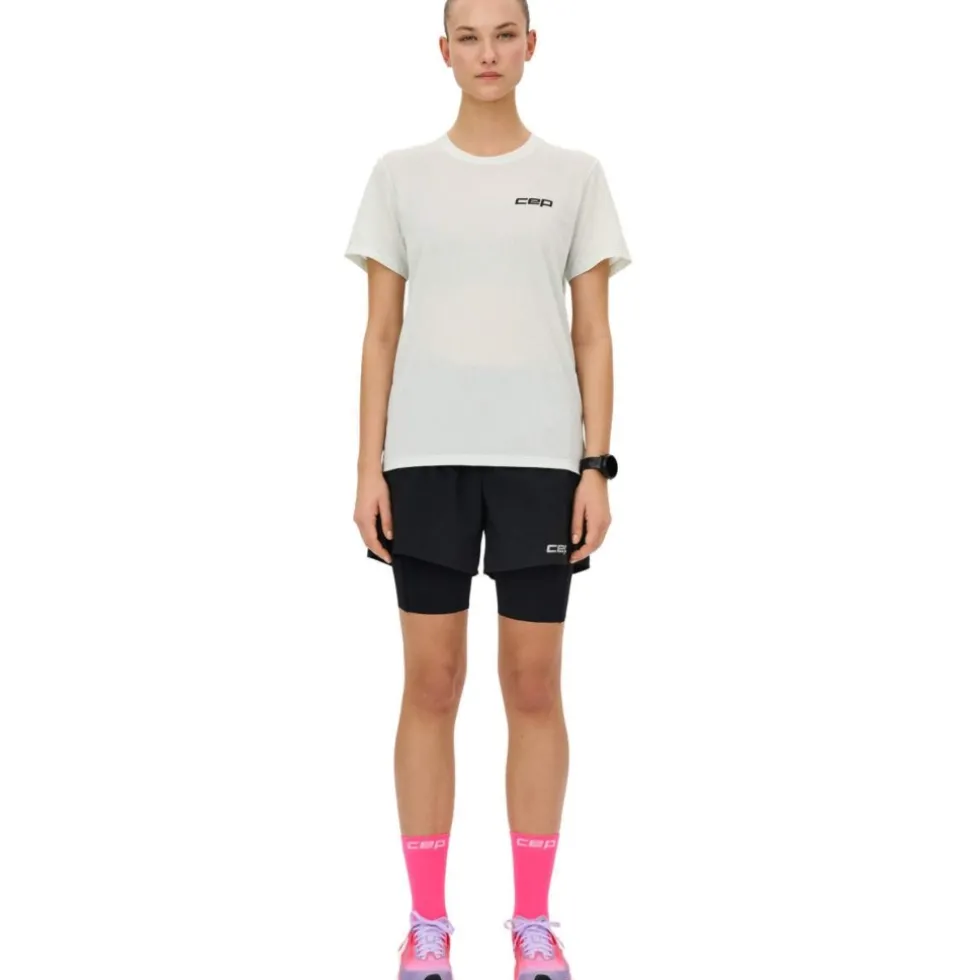 CEP Core Run 2in1 Shorts Dames - zwart