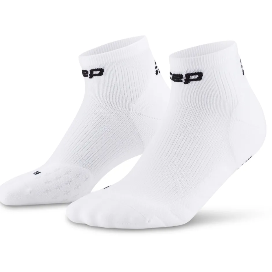 Sokken < CEP Core Run Low Cut Compressiesokken Heren - wit