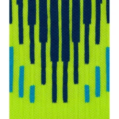 CEP Core Run Merino Tall Compressiesokken Heren - lime/blue