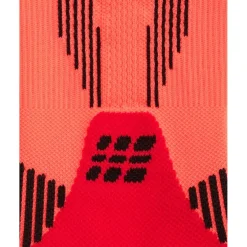CEP Core Run Tall Compressiesokken Dames - neon coral