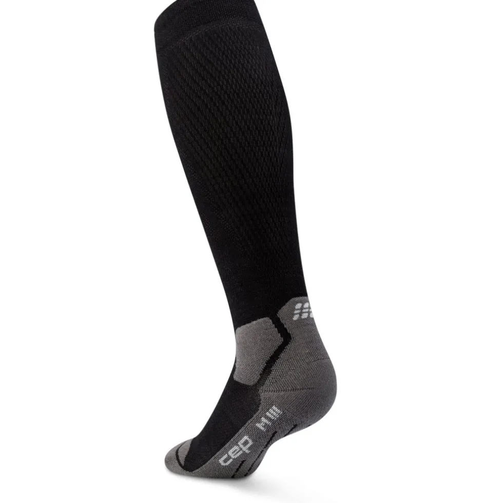 CEP Hiking Light Cushion Tall Compressiesokken Heren - black/grey