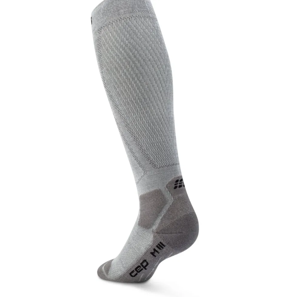 CEP Hiking Light Cushion Tall Compressiesokken Heren - grey/dark grey