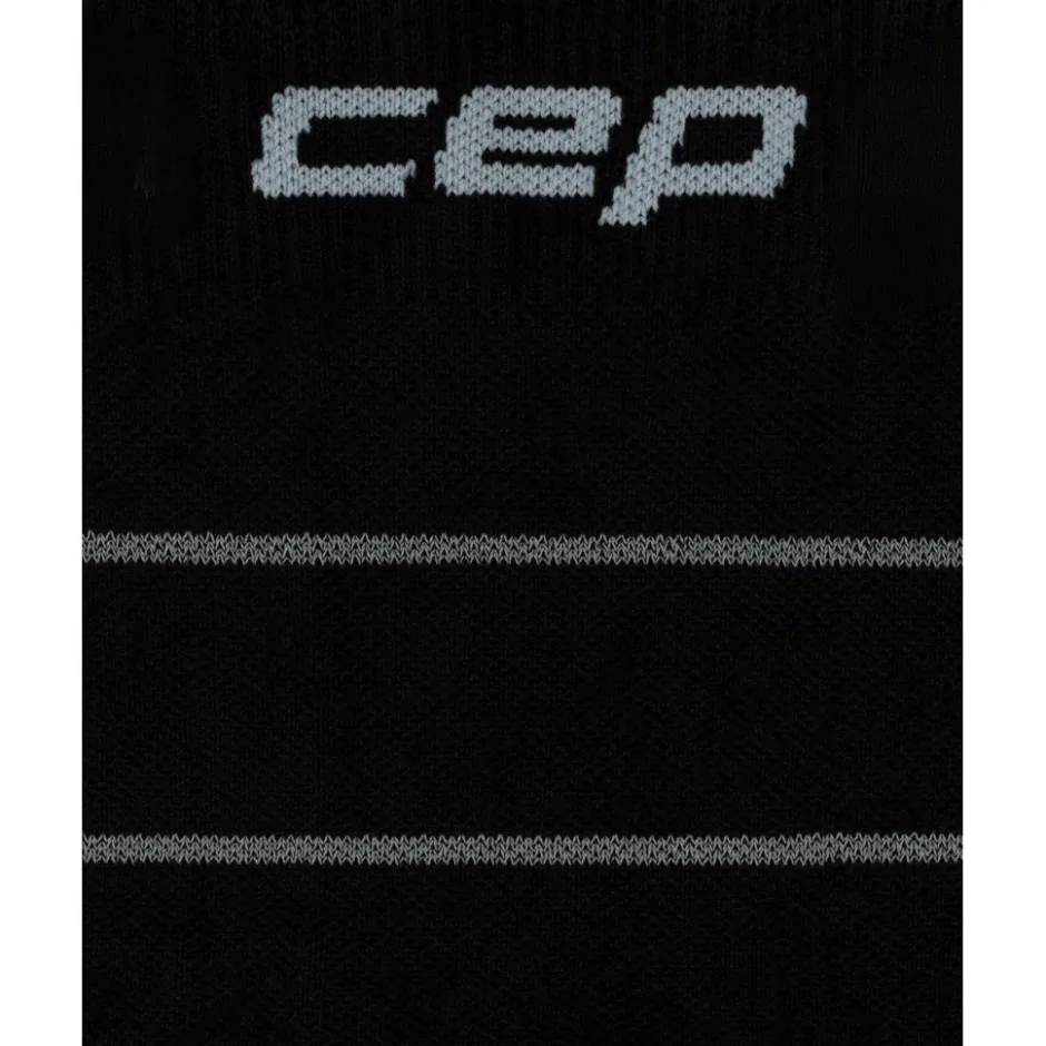 Sokken < CEP Pro Run Reflecte Mid Cut Compressiesokken Heren - zwart