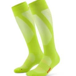 CEP Pro Run Ultralight Tall Compressiesokken Dames - lime