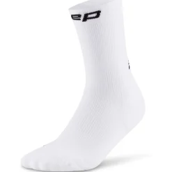 Sokken < CEP Core Run Mid Cut Compressiesokken Dames - wit