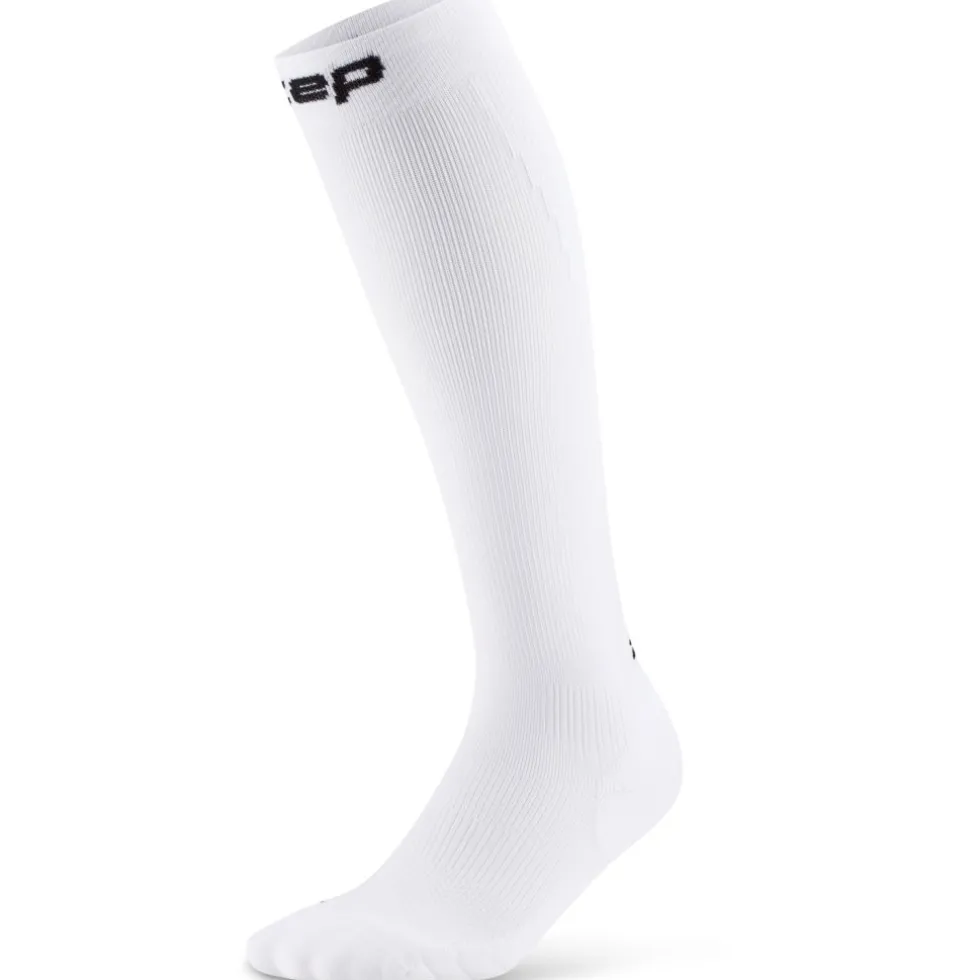 CEP Core Run Tall Compressiesokken Heren - wit