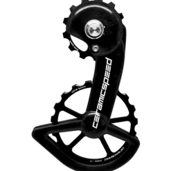 CeramicSpeed OSPW Derailleurwieltjesysteem - Gecoate Lagers | voor Shimano Dura Ace/Ultegra (R9100/R8000) - zwart
