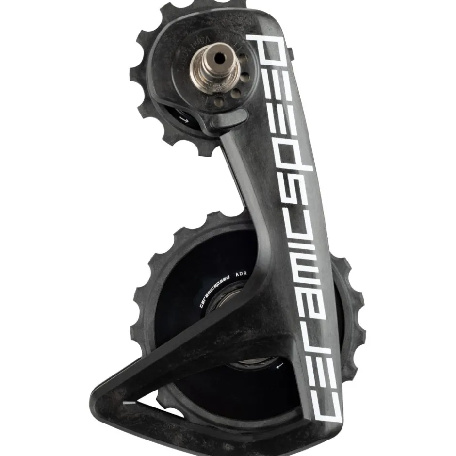 Derailleurs|Derailleur Accessoires < CeramicSpeed OSPW RS Derailleurwieltjesysteem - Alpha Disc | voor Shimano Dura Ace/Ultegra Di2 (R9250/R8150) - zwart | Team Edition