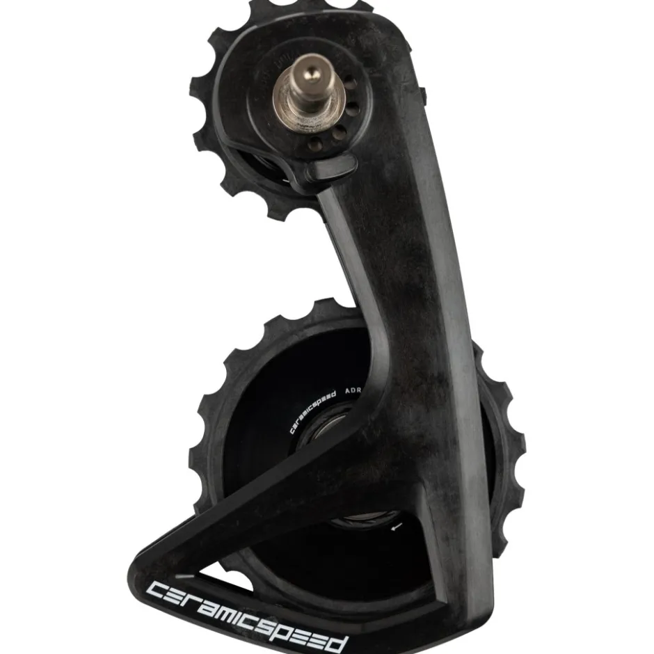 Derailleurs|Derailleur Accessoires < CeramicSpeed OSPW RS Derailleurwieltjesysteem - Alpha Disc | voor Shimano 105 Di2 (R7150) - zwart