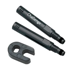 Challenge Valve Extension Presta - black anodized