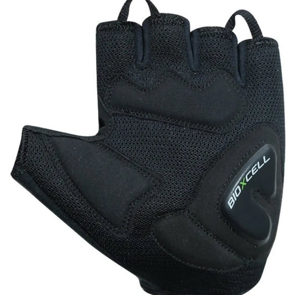 Chiba BioXCell Air Handschoenen met Korte Vingers - zwart