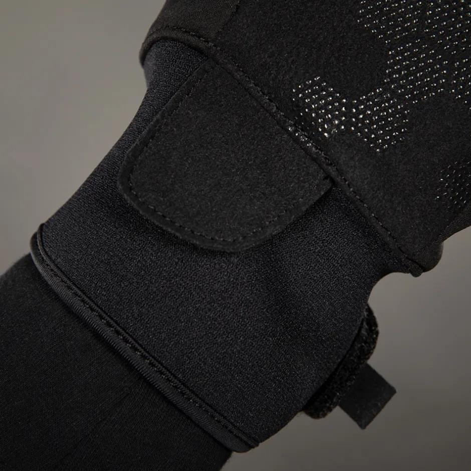 Winterhandschoenen < Chiba Cassic Fietshandschoenen - zwart/goud
