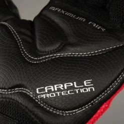 Chiba Cool Air Handschoenen met Korte Vingers - rood