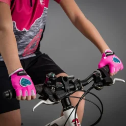 Chiba Cool Kids Handschoenen met Korte Vingers Kinderen - neon pink