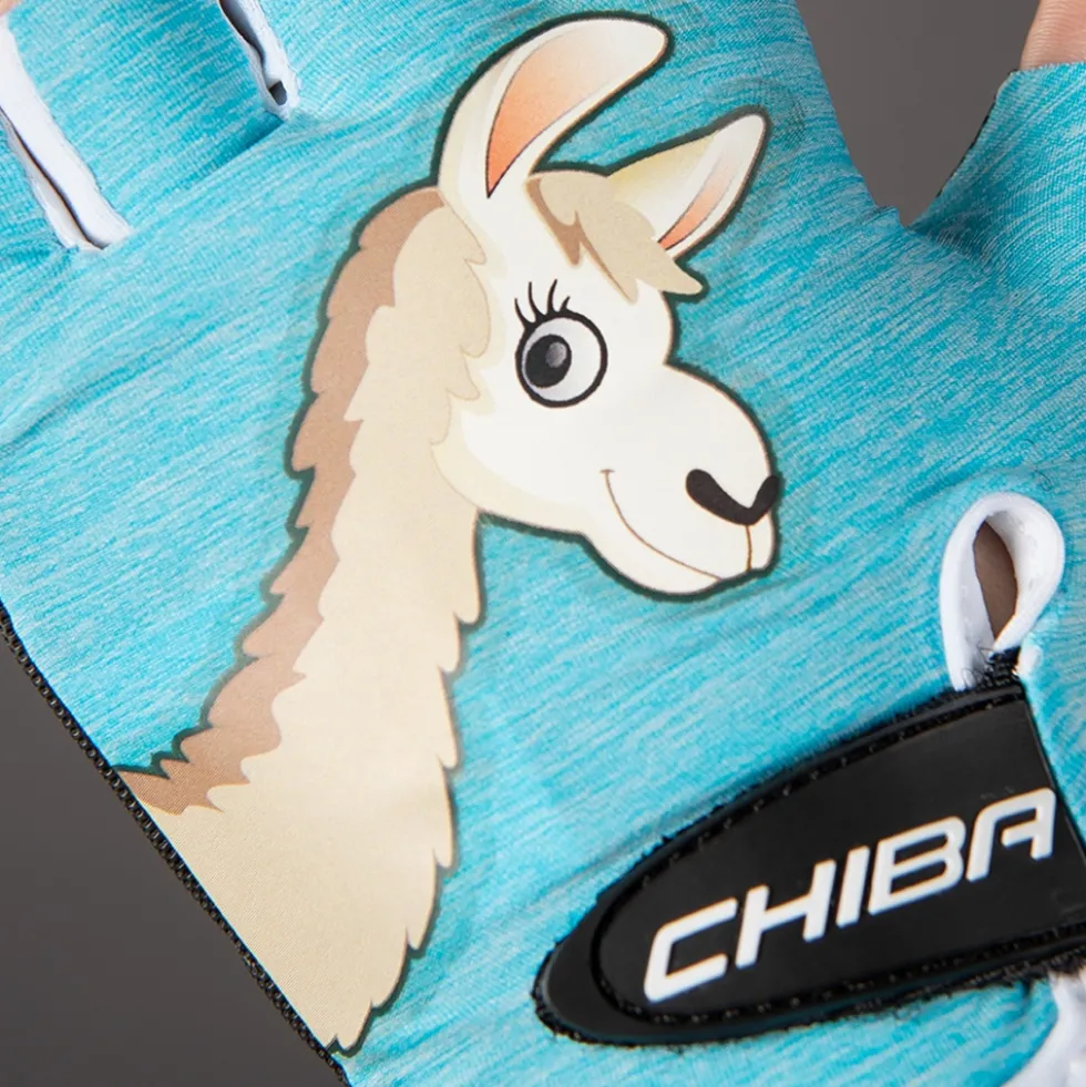 Chiba Cool Kids Handschoenen met Korte Vingers Kinderen - turquoise