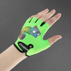 Chiba Cool Kids Handschoenen met Korte Vingers Kinderen - chameleon