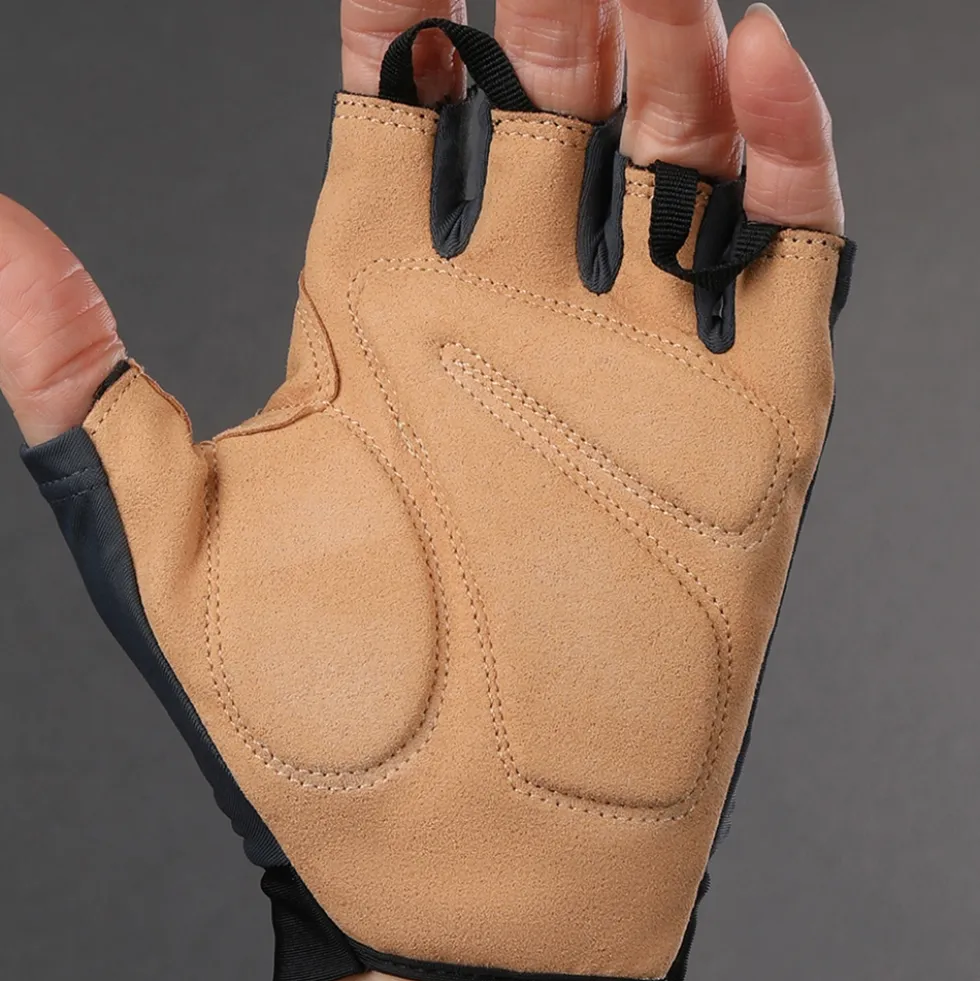 Chiba Eco Pro Handschoenen met Korte Vingers - marine