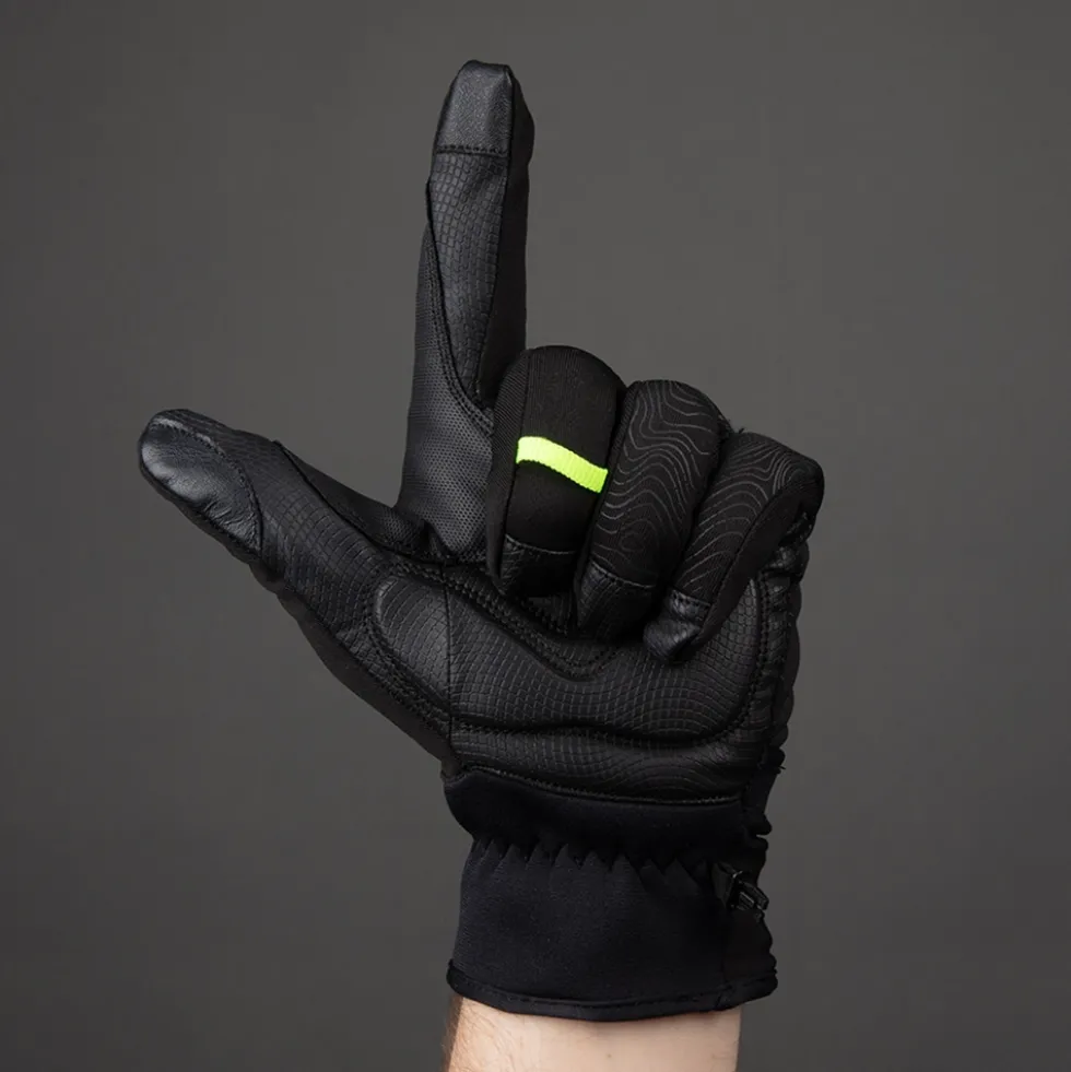 Chiba Express+ Fietshandschoenen - neon yellow