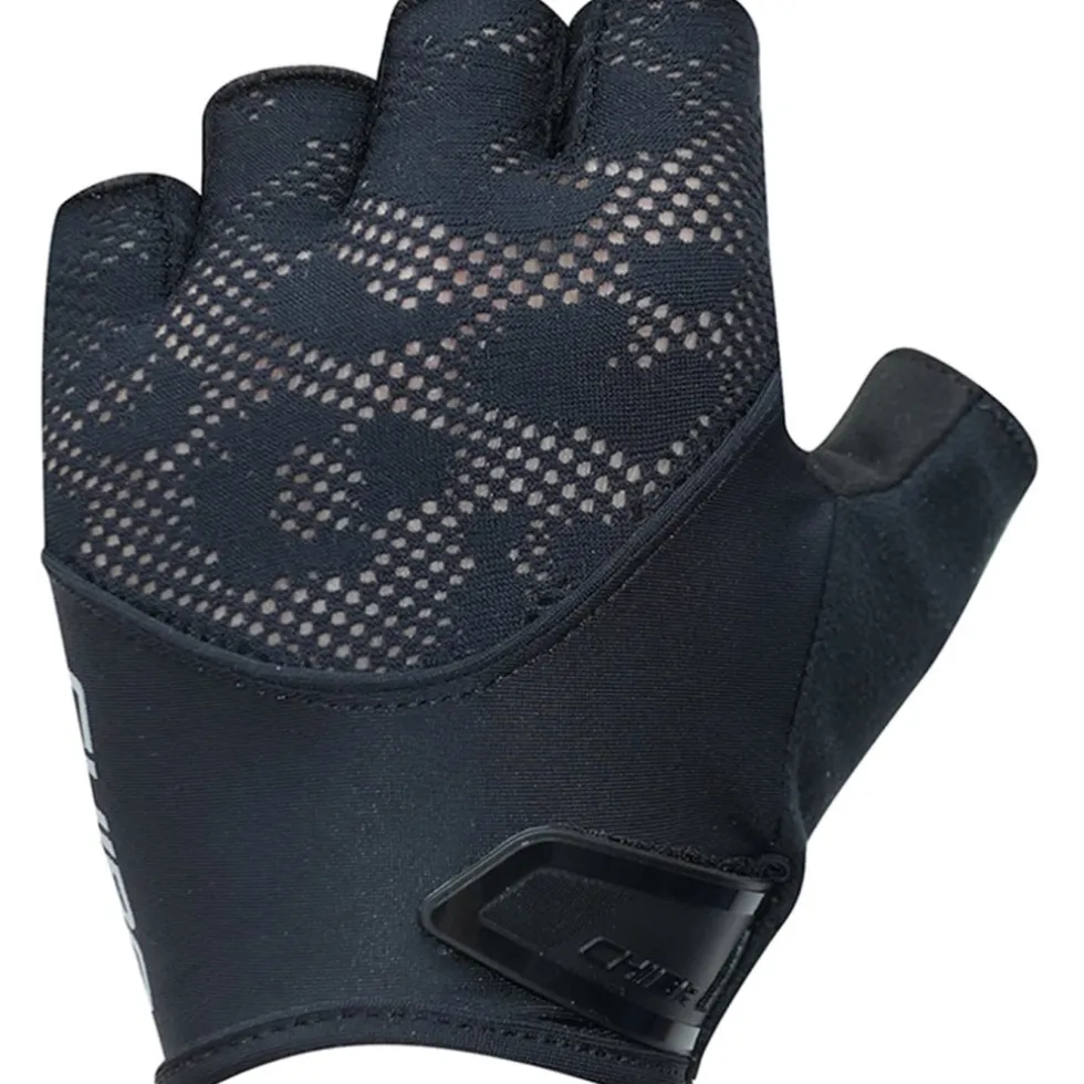 Chiba Gel Handschoenen met Korte Vingers Dame - zwart/zwart