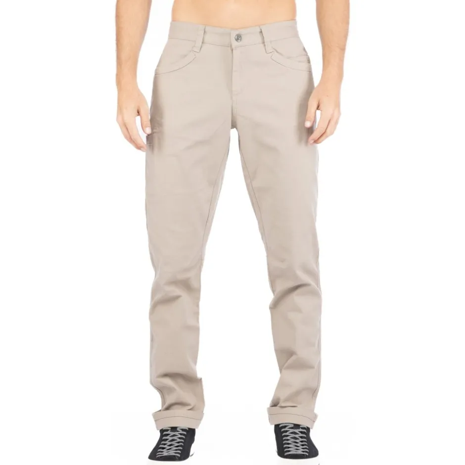 Broeken & Rokken < Chillaz Kufstein 4.0 Broek Heren - dark sand