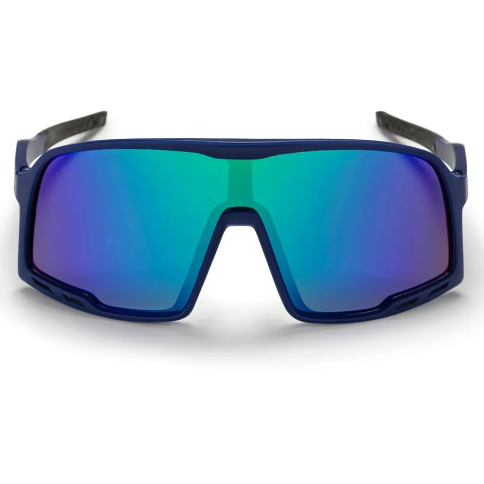 CHPO Henrik Zonnebril - Navy / Rainbow Mirror