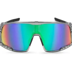 CHPO Henrik Zonnebril - Transparent Grey / Rainbow Mirror