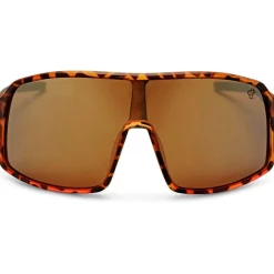 Mtb-Brillen|Racefietsbrillen < CHPO Erica Zonnebril - Turtle Brown / Gold Mirror