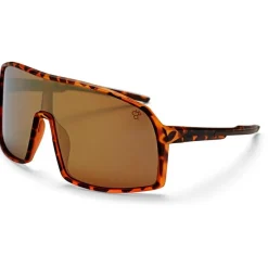 Mtb-Brillen|Racefietsbrillen < CHPO Erica Zonnebril - Turtle Brown / Gold Mirror
