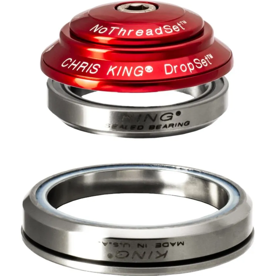 Balhoofdsets < Chris King DropSet 2 Tapered Balhoofd - IS42/28.6 | IS52/40 - verschillende kleuren