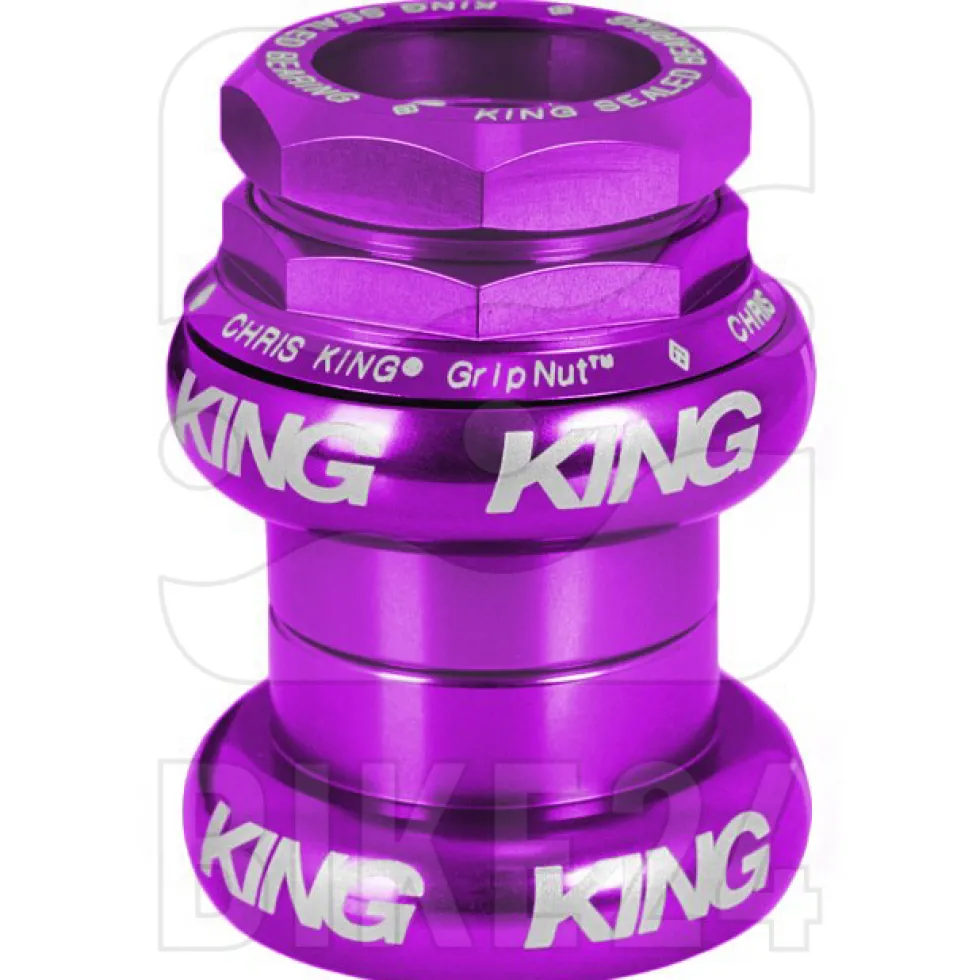 Chris King GripNut 1 inch Headset - EC30/25.4-24tpi | EC30/26 - Classic Logo Print