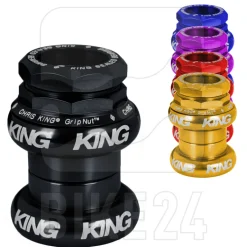 Chris King GripNut 1 inch Headset - EC30/25.4-24tpi | EC30/26 - Classic Logo Print