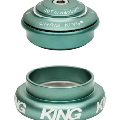 Chris King InSet i7 Grip Lock Mixed Tapered Balhoofd - ZS44/28.6 | EC44/40 - matte jade