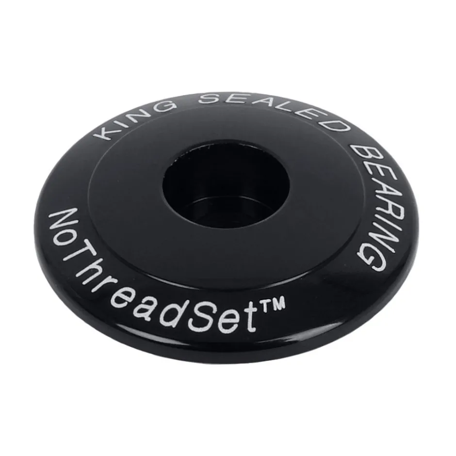Balhoofdsets < Chris King NoThreadSet Ahead-Kap - 1 1/8" - Classic Logo Print - verschillende kleuren