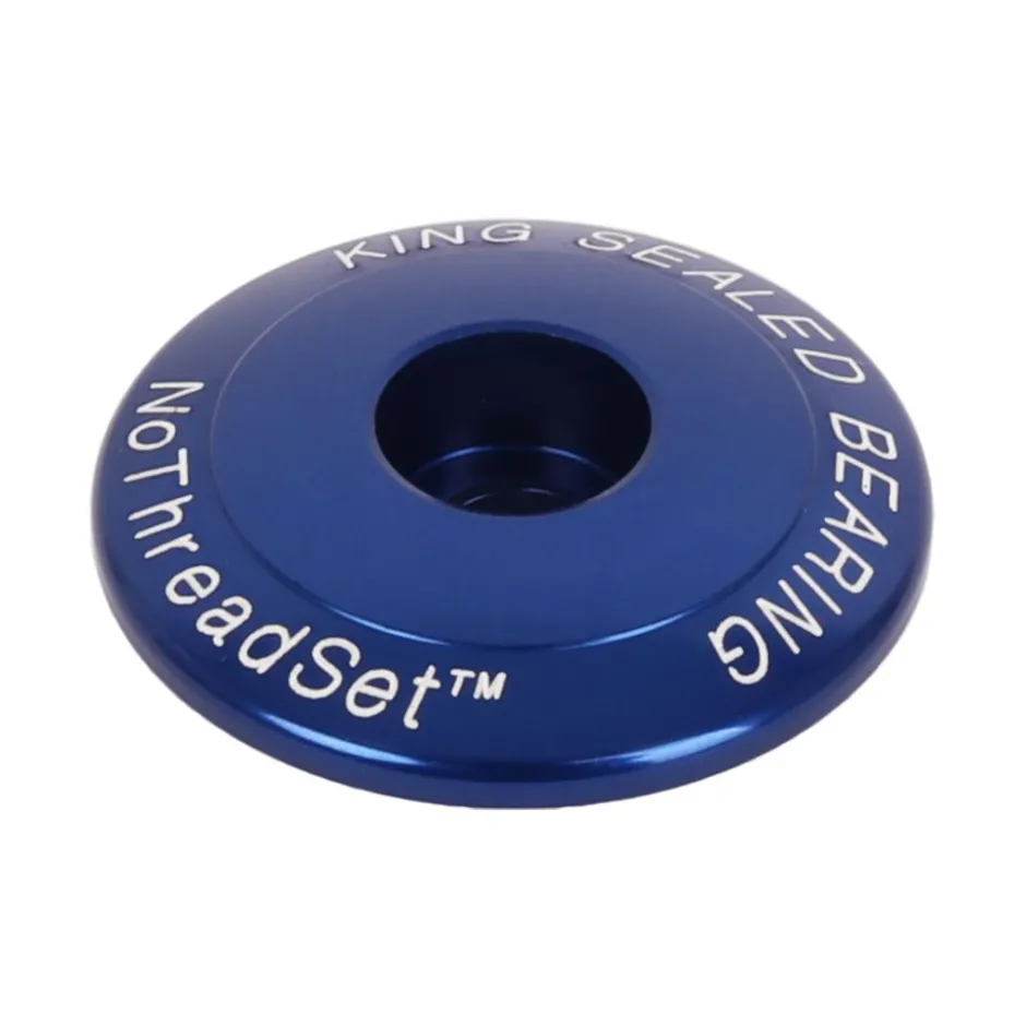 Balhoofdsets < Chris King NoThreadSet Ahead-Kap - 1 1/8" - Classic Logo Print - verschillende kleuren