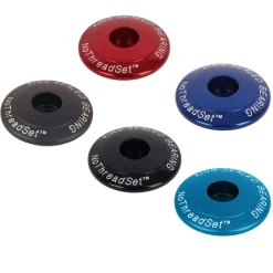 Balhoofdsets < Chris King NoThreadSet Ahead-Kap - 1 1/8" - Classic Logo Print - verschillende kleuren