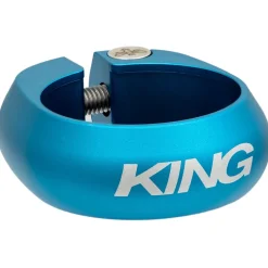 Chris King Zadelpenklem - 34.9mm - matte turquoise