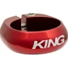 Chris King Zadelpenklem - 30.0mm - red