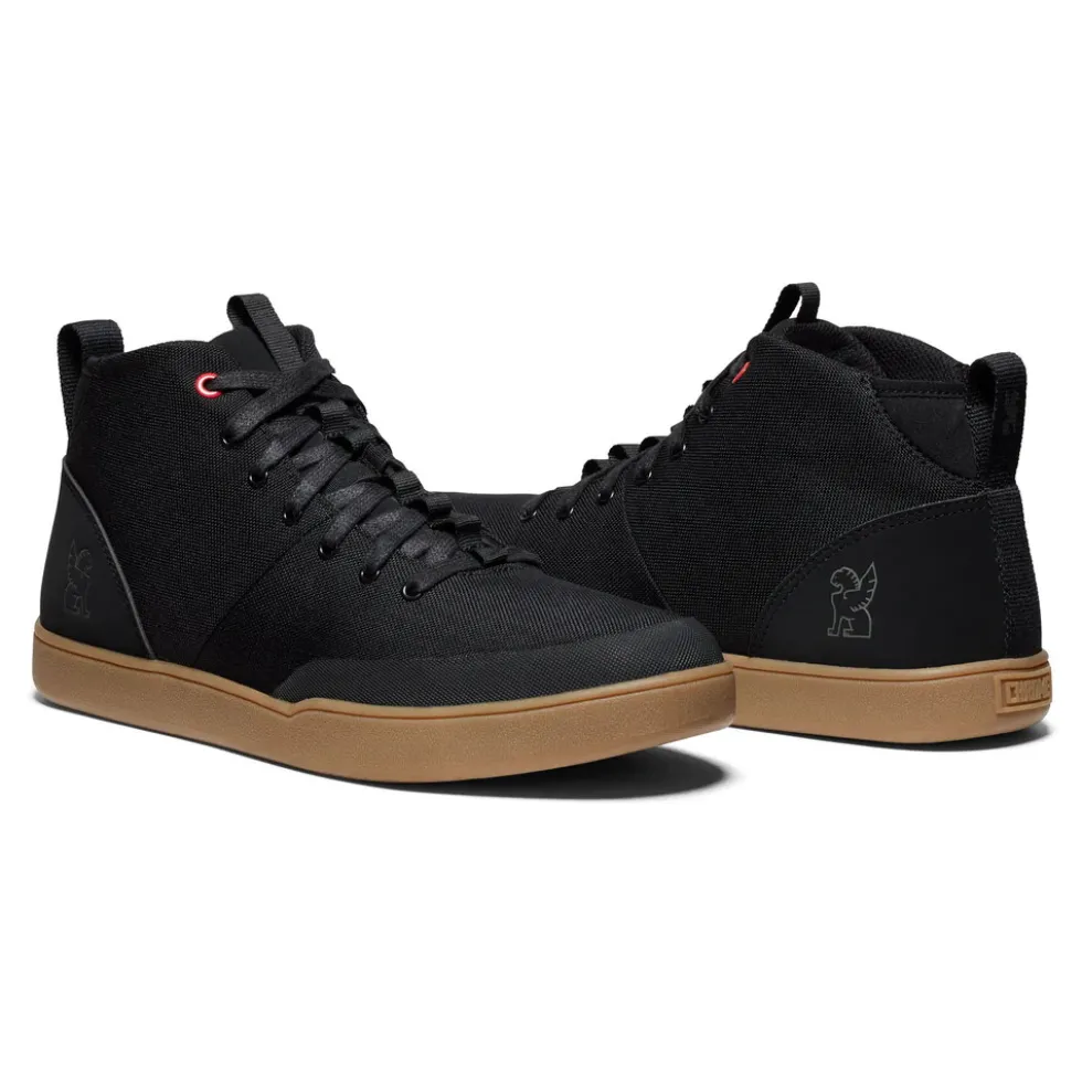 CHROME Bromley Mid Schoenen - Black / Gum