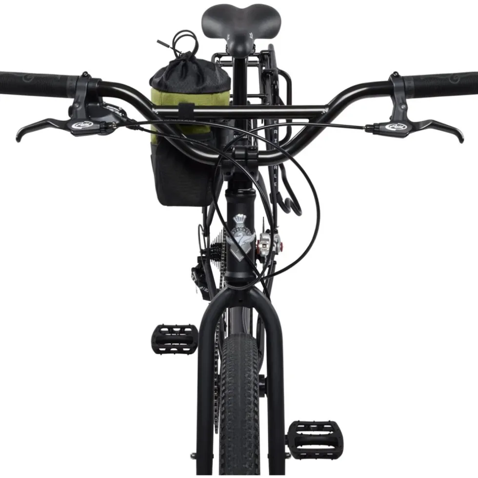 CHROME Doubletrack Feed Bag for Bar, Stem, Belt - olive branch